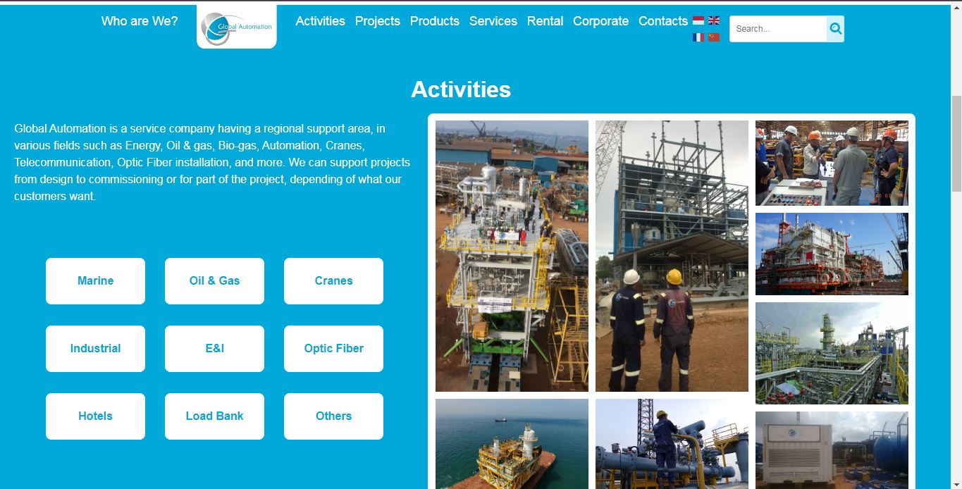 Company Website - PT Global Automation